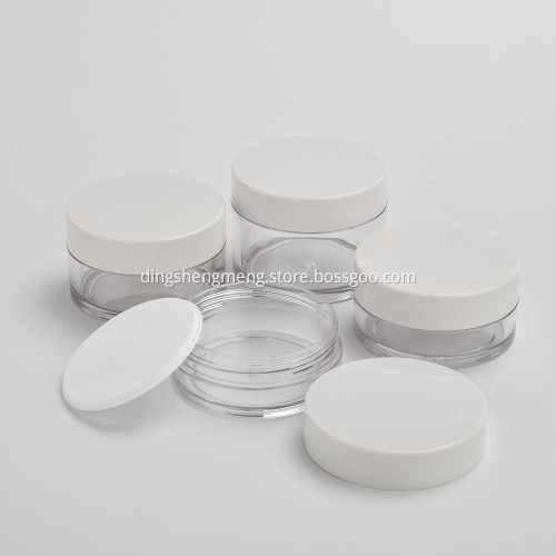 Various Capacities Plastic PETG Cosmetic Cream Jar